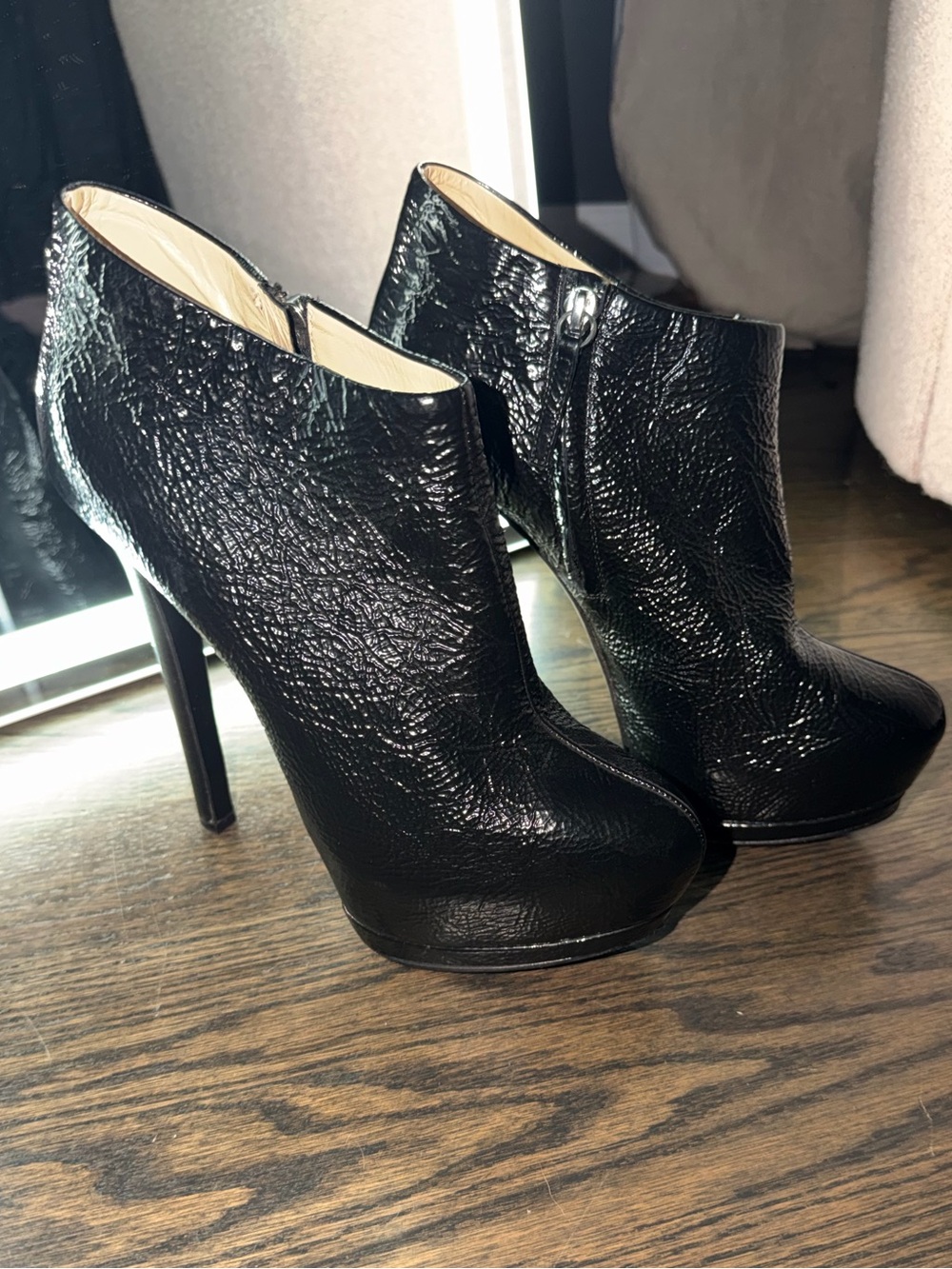 Giuseppe Zanotti -Heel Ankle Boots Platform Stiletto - New Size 41